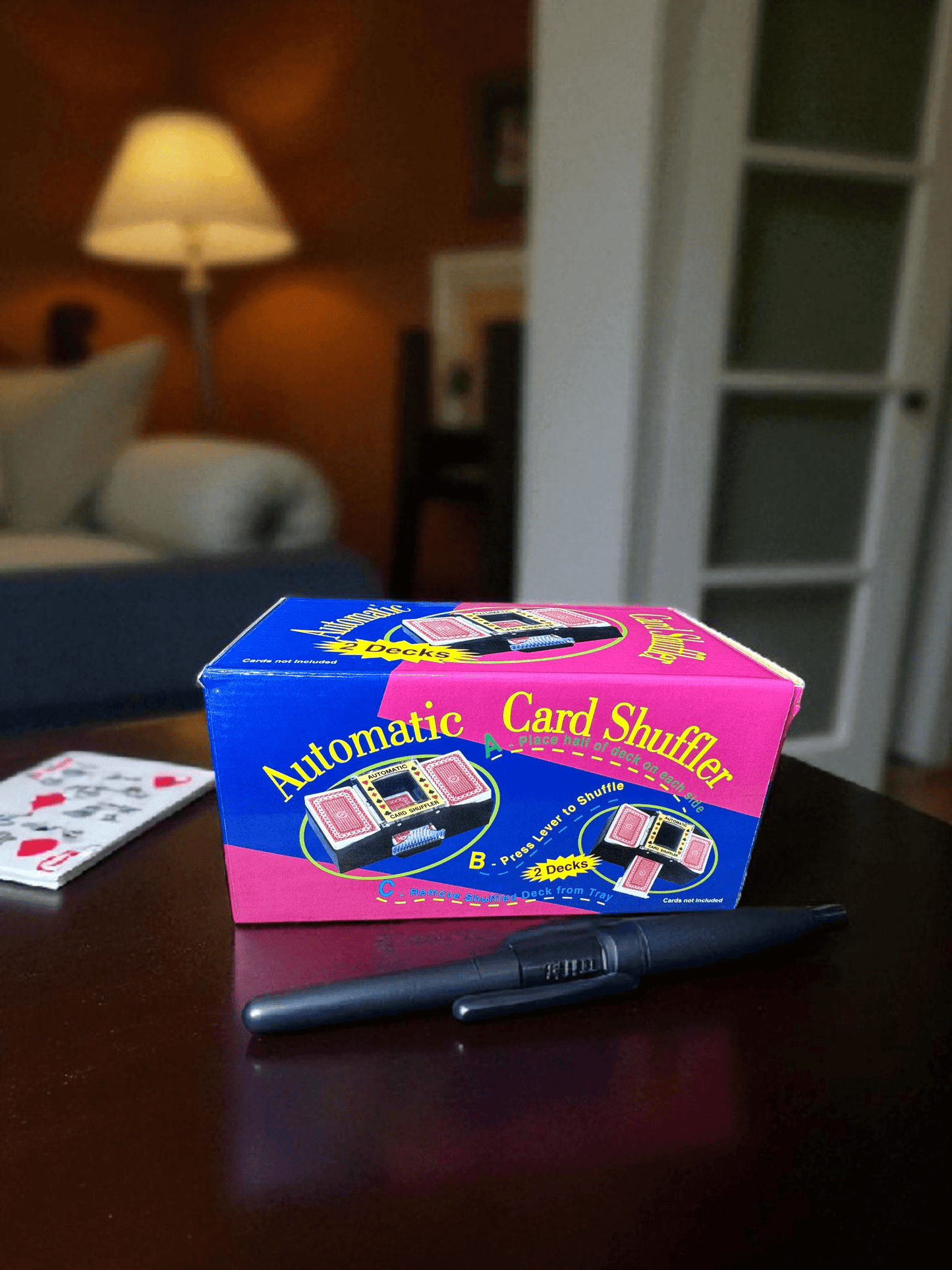 Barajador automático de cartas para póker