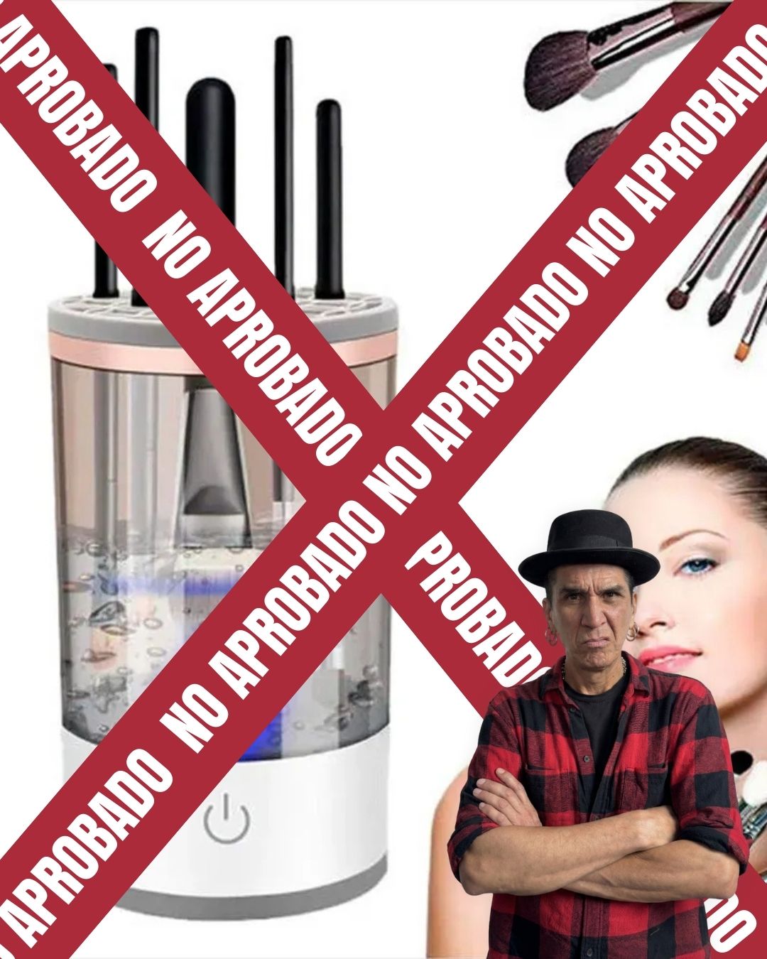 Limpiador de Brochas Eléctrico